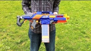 Nerf N-Strike Elite RapidStrike CS-18 - Range Test (Stock)