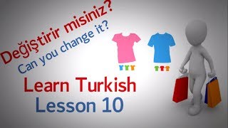 Learn Turkish Lesson 10 - Buying Things Phrases (Part 2)