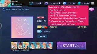 SUPERSTAR BTS I'm Fine, Free Diamond 25% Bonus and Limited Card New Update
