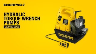 Hydraulic Torque Wrench Pumps | Enerpac Z-Class