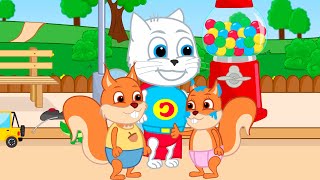 Famille d'Écureuil - Supercat à la rescousse Animé 2022 en Français
