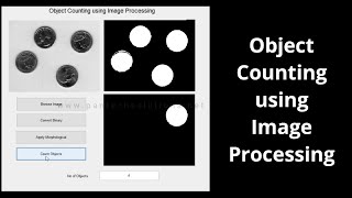 Object Counting using Image Processing using Matlab