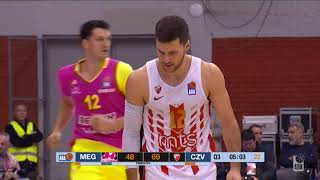 ABA Liga 2019/20 highlights, Round 15: Mega Bemax - Crvena zvezda mts (13.1.2020)