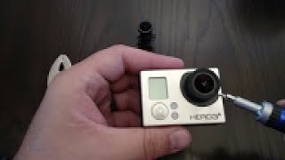 GoPro Hero 3+ Silver Lens Replacement