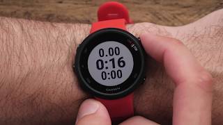 Часы для бега Garmin Forerunner® 45/45S. Знакомство с работой (русские субтитры)