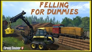 Farming Simulator 15 - Лесоповал "Для Чайников" или "Как Заработать Состояние".