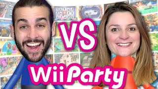 GUILLAUME VS KIM ! | MINI JEUX 1VS1 WII PARTY FR