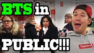 DANCING KPOP IN PUBLIC - BTS NOT TODAY!!