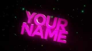 FREE SYNC GLITCH 3D INTRO TEMPLATE |  (Cinema 4D + After Effects)