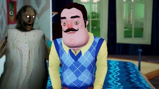 HELLO NEIGHBOR GRANNY'DEN KAÇIYOR