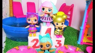 УРОК ФИЗКУЛЬТУРЫ. КУКЛЫ ЛОЛ ШКОЛА МУЛЬТИКИ. Куклы видео для детей