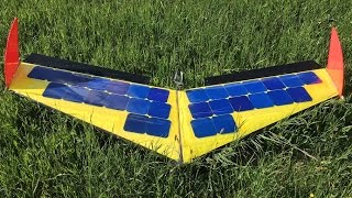 Record SOLAR flight [6 hours / 200km] RC Plane / FPV / Drone /  Aircraft