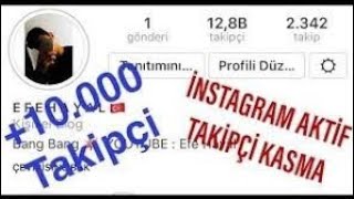 İNSTAGRAM AKTİF TAKİPÇİ KASMA TÜRK KAZANDIRAN SAYFALAR (2018)