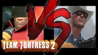 KNIFE MAN JOINS TEAM FORTRESS 2 (Smosh Games VS)