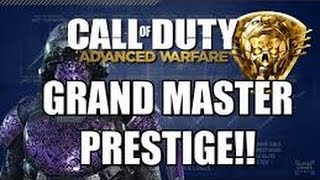 COD AW Grand Master Prestige Stats Leaderboards + More!