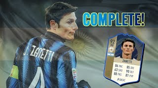 JAVIER ZANETTI PRIME ICON SBC COMPLETE CHEAPEST WAY!