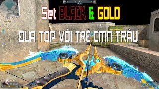 Set Black and Gold Đua TOP Với Trẻ Trâu - TK Showbiz