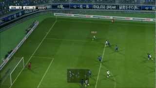 PS3 ウイイレ 2012 ガンバ大阪vsカターレ富山 コンペティション 決勝