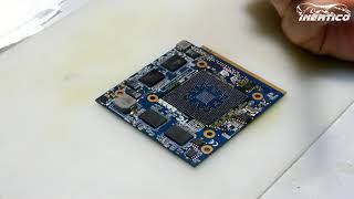 Ремонт видеокарты ноутбука Acer 7520 - Замена видеочипа