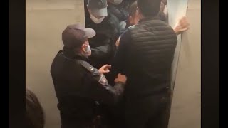 “Лейбористы” попытались ворваться в офис окружной комиссии в столице Грузии