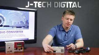 J-Tech Digital Component Video-YPbPr and VGA to HDMI Upscaling Converter