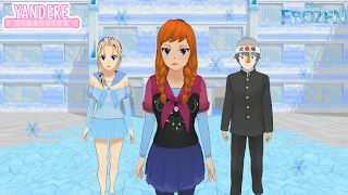 LA REINE DES NEIGES DANS YANDERE SIMULATOR ! Mod Frozen ! ❄ - Yandere Simulator Mod FR #28
