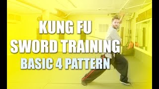 Kung Fu Sword Training : 4 Basic Cuts