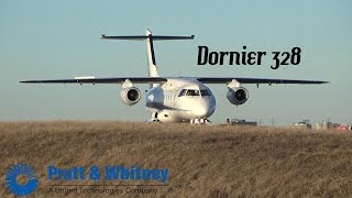 Pratt and Whitney Canada Dornier 328 Take-off RWY 06L @ Toronto Pearson Int'l March 18, 2016