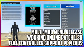 GTA 5 PC MODS - FREE MULTI-MOD MENU RELEASE ONLINE PC - FULL CONTROLLER SUPPORT [1.35](GTA 5 MODS)