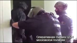Оперативные съемки задержания киллера.