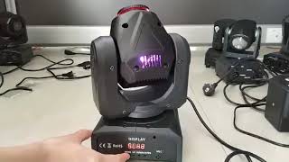 Stage Lighting Moving Head Light LED Spot 4 Color RGBW Gobos with Magical Circle
