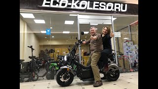 Новый электроскутер Citycoco 3000W 2020 года уже в Новосибирске. Запас хода до 110 км