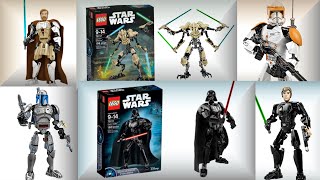 Лего Звездные войны 75110 Обзор Люк Скайуокер на русском - Luke Skywalker (buildable figures)