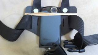 DIY Kodak Playsport Chest mount test