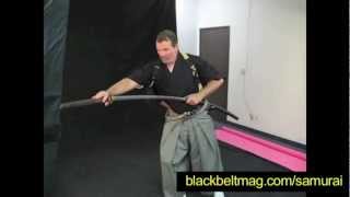 Samurai Weapons Video: Sword Master James Williams On the Basics of Japanese Samurai Swords