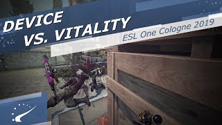device vs. Vitality - ESL One Cologne 2019