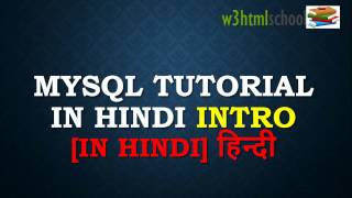 MYSQL  Tutorial in hindi   # MySQL Tutorial For Beginners in Hindi