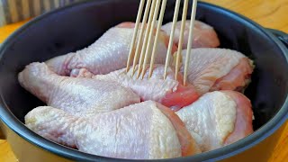 【小穎美食】以後雞腿就這樣吃，不用炸不用蒸，香氣四溢，上桌連湯汁都不剩！
