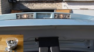 С чего начать ремонт подсветки номерного знака на HYUNDAI ACCENT седан MC