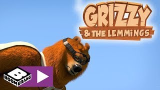 Grizzy & The Lemmings | The Mighty Glider | Boomerang UK