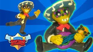 Лепим Поко Бравл Старс из пластилина. Poco Brawl Stars