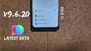 miui 10 9.6.20 beta update for poco f1 || best beta update ||