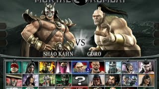 Mortal Kombat (MK) - All Player Select OST