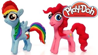 My Little Pony Play Doh clay. How to make My Little Pony