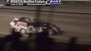 KRA Speedway 6 2 16 WISSOTA Modified Races