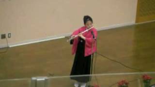 フルートによる「津軽のふるさと」Performed by Kimono flautist Momo Sakura