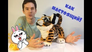 Обзор игрушки Рычащий Амурчик Furreal Friends Hasbro Tiger Tyler