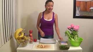 RICA ENSALADA DE MANZANA y APIO "DESINTOXICANTE"