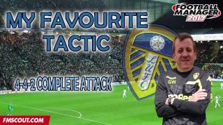 My Favourite Tactic - GeeW FM'S 4-4-2 Complete Attack - Football Manager 2017