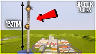 ВЫЖИЛ В САМОМ(!!!) ВЫСОКОМ НЕБОСКРЕБЁ ИЗ ЛЕГО В МИРЕ BRICK RIGS